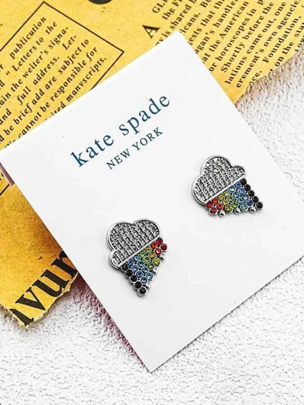 Kate Spade Ice Cream Stud Earrings